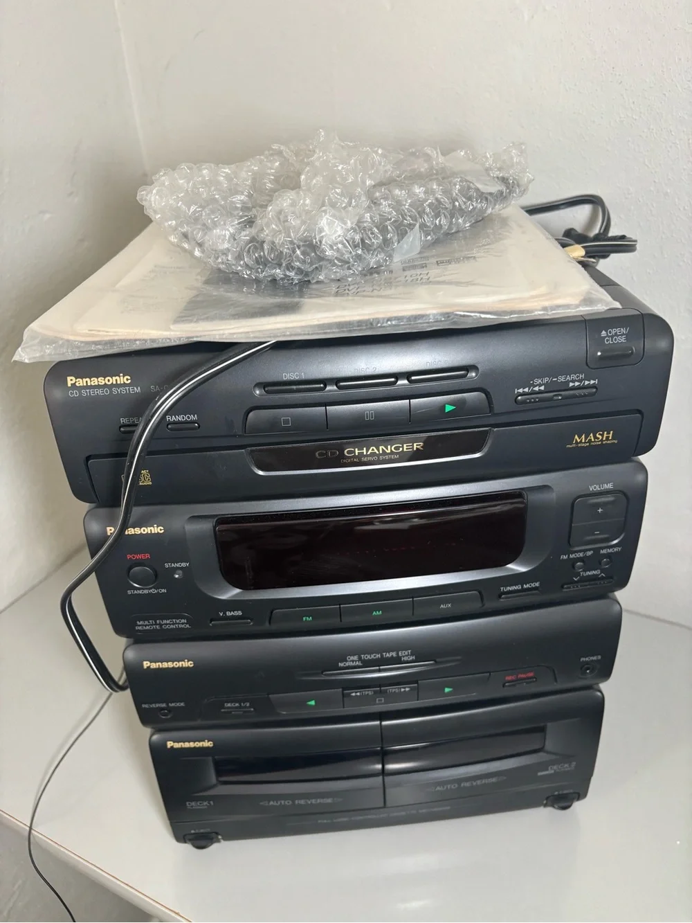 Sony Black Portable CD Player Stack - Black